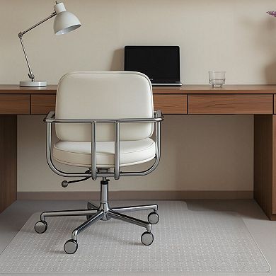 Chair Mat for Low-Pile Carpet, Waterproof Smooth Surface