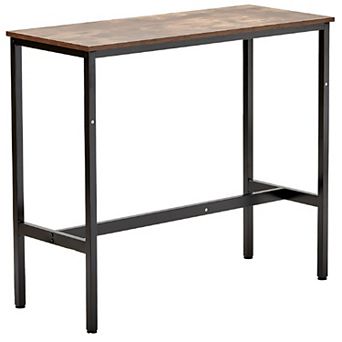 Slim Bar Height Table for Kitchen, Dining Room, or Home Bar Setup