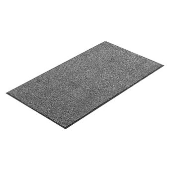 Compact Front Door Mat for Apartments, Homes, and Commercial Spaces - Grey