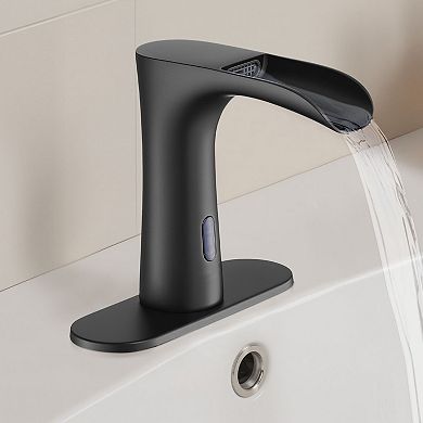 Motion Sensor Bathroom Sink Faucet, Automatic Touchless Design