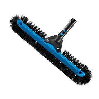Pool Brush Detachable Curved Scrubber for Vinyl Concrete Fiberglass, Pole Not Included