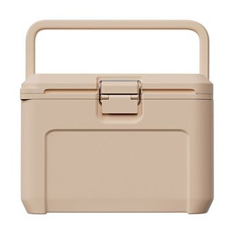 Portable 16.5-qt Cooler with Insulated Interior for Camping and Travel