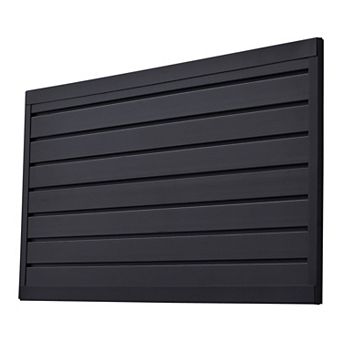 Wall Mounted Slat Wall Storage Panels for Garage and Workshop