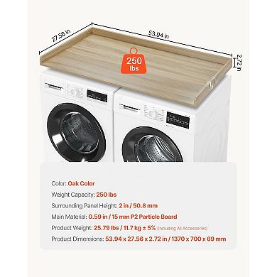 Washer Dryer Topper Countertop Folding Ironing Workspace