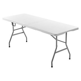 Portable Outdoor Folding Table for Camping, Tailgates, Picnics, and Backyard Use