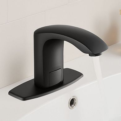 Touchless Bathroom Sink Faucet with Motion Sensor Battery Powered