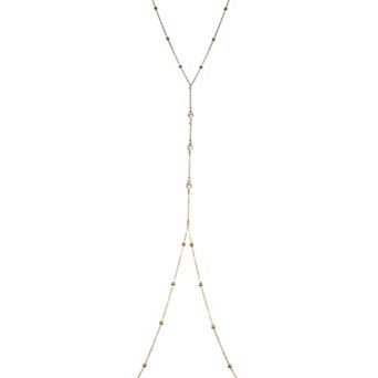 Emberly Rhinestone Beaded Body Chain
