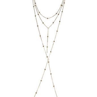 Emberly Dainty Beaded Body Chain