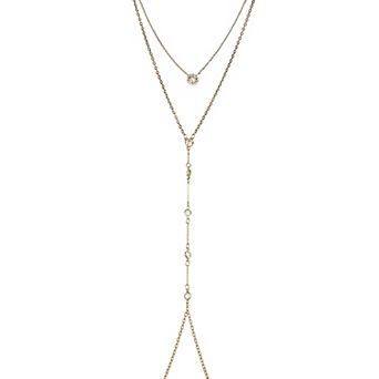 Emberly Rhinestone Body Chain