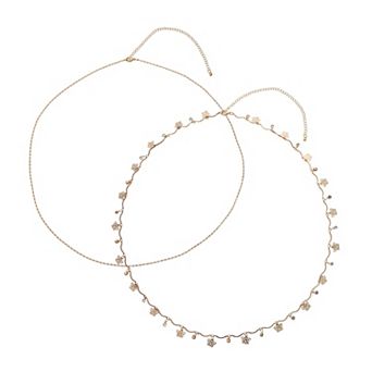 Emberly Butterfly Charms Waist Chain