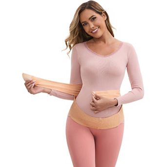 Women's Lace Breathable Cozy Maternity Belly Bands Pregnancy Slimming Waist Abdomen Support Belts