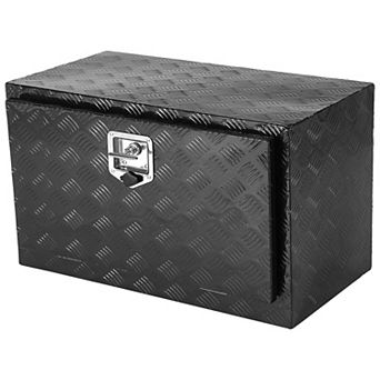Underbody Truck Tool Storage Box with Aluminum Construction and Key Lock
