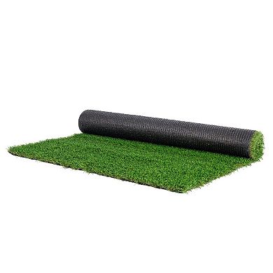 Artificial Grass Turf with Realistic Fibers for Indoor or Outdoor Use