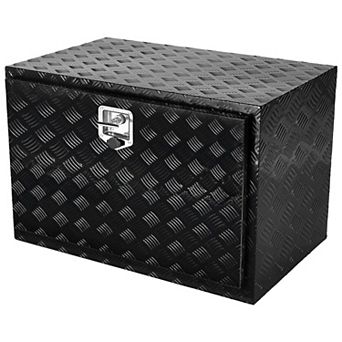 Underbody Truck Storage Box Aluminum for Tools and Gear, Locking Design