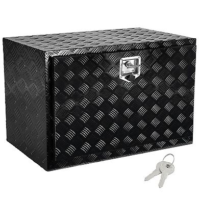 Underbody Truck Storage Box Aluminum for Tools and Gear, Locking Design