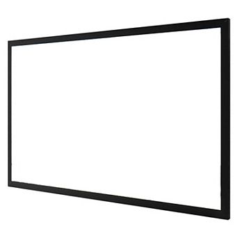 155-Inch Projector Screen Wall Mount Home Theater Classroom Business 16:9 HD 4K 3D, Black