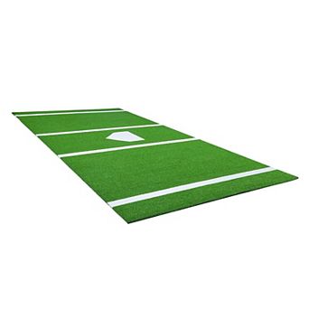12 ft Baseball Batting and Turf Hitting Mat for Home, Garage, or Batting Cage