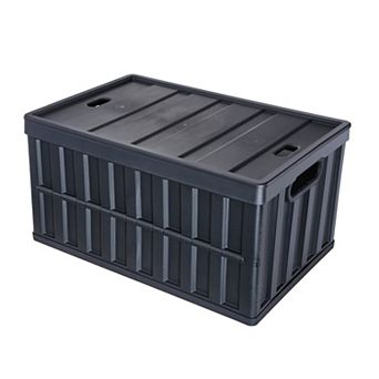 Portable Collapsible Storage Bin 65L for Moving, Camping, or Home Use