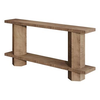 Industrial Console Table for Entryway or Living Room