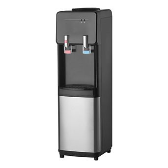 Quiet Top-Load Water Dispenser with Auto Reheat and Spill-Proof Drip Tray