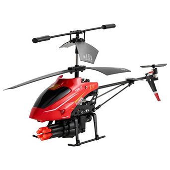 Kids RC Helicopter Toy with One-Key Takeoff, LED Lights, and Bullet Mode
