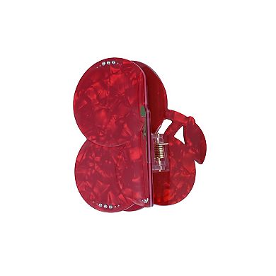 Emberly Cherry Claw Clip