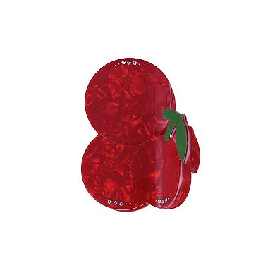 Emberly Cherry Claw Clip