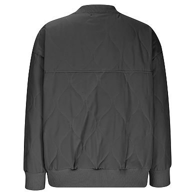 Women's Casual Quilted Jacket Warm Outerwear Aesthetic Down Elastic Coat Business Jacket In Trendy