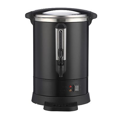 120 Cups Coffee Urn,18 L/4.8 gal Commercial Coffee Maker & Hot Water Urn,  Stainless Steel