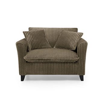 GOODSILO Cozy Single-Person Sofa Chair with Ergonomic Backrest and Soft Seat Cushion