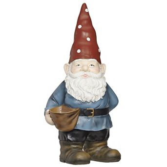 Roman Garden Gnome Birdfeeder Outdoor Decor