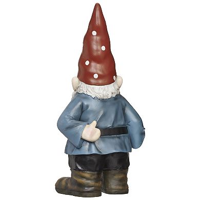 Roman Garden Gnome Birdfeeder Outdoor Decor