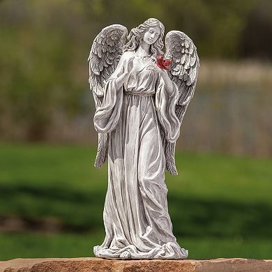 Roman Cardinal Memorial Angel Garden Statue Outdoor Decor