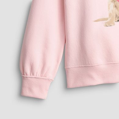 Toddler & Girls 4-12 Jumping Beans® Sensory Adaptive Crew Sweatshirt