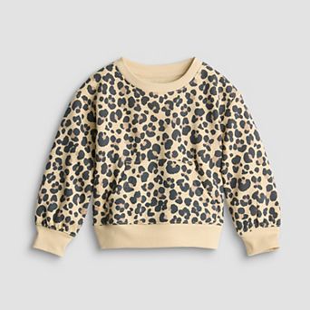 Toddler & Girls 4-12 Jumping Beans® Physical Adaptive Kanga Pocket Crewneck Sweatshirt