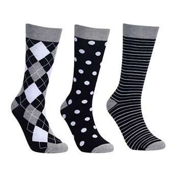 No Cold Feet Trio Men's Dress Socks Bundle