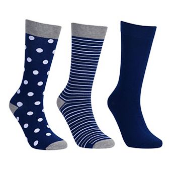 No Cold Feet Trio Men's Dress Socks Bundle