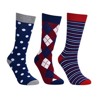 No Cold Feet Trio Men's Dress Socks Bundle