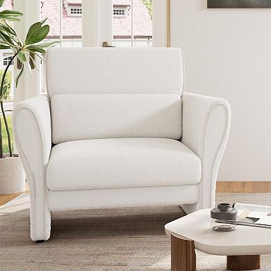 ANIXOL Sherpa Boucle Accent Chair