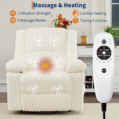 ANIXOL Power Lift Recliner Chair with Heat and Massage