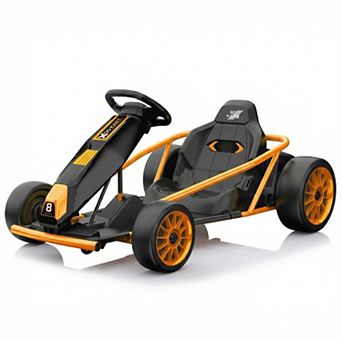 ANIXOL 24V Kids Drift Go Kart with Music, Horn and Seat Belt