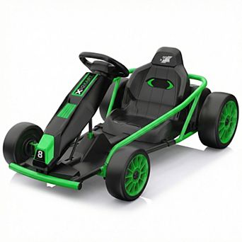 ANIXOL 24V Kids Drift Go Kart with Music, Horn and Seat Belt