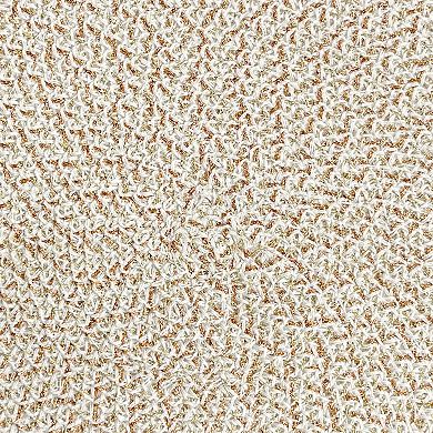 Mingle & Co. 2-Piece Shimmer Round Marled Placemat Set