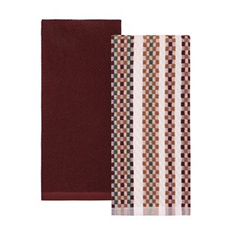 Mingle & Co. 2-Pack Carve Terry Kitchen Towel Set