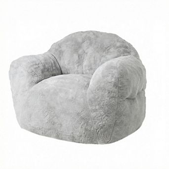 ANIXOL Compact Bean Bag Chair with Backrest and Armrests