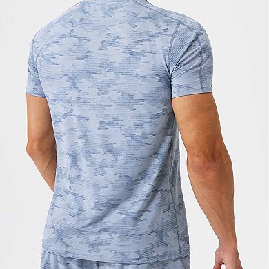 Men's Short Sleeve T-Shirt Breathable Running Training Top