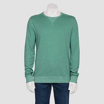 Men's Sonoma Goods For Life® Adaptive Long Sleeve Double Knit Crewneck Top