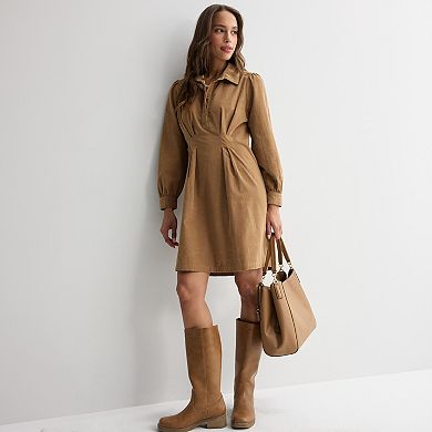 Women's Sonoma Goods For Life® Collared Shirt Dress