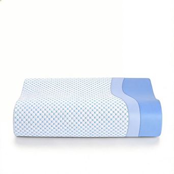 Contour Memory Foam Neck Pillow for Side Sleeper Bed Support