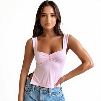 Summer Backless Crop Tank for Women